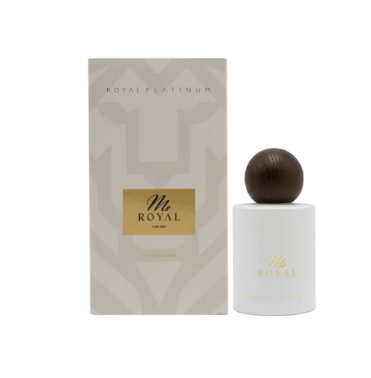 MS Royal – унисекс Eau de Parfum 50 ml, вдъхновен от Tom Ford Soleil Neige – бергамот, бели цветя, ванилия и амбров финал